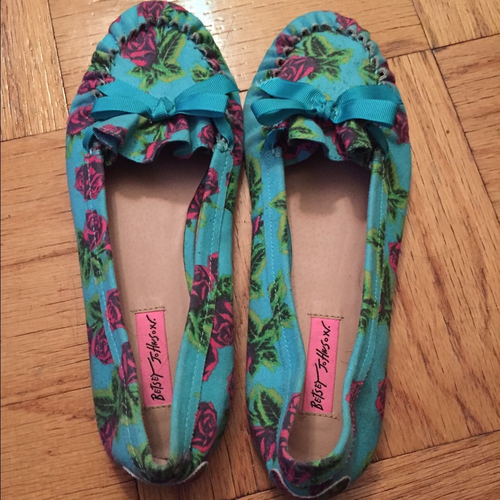 COPY - Betsey Johnson Tin Rose Flat shoes